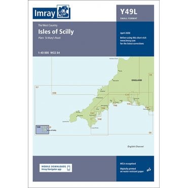 Chart Y49: Isles of Scilly (Laminated & Small Format)