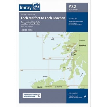 Chart Y82: Loch Melfort to Loch Feochan