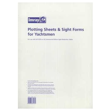 Plotting Sheets and Sight Forms for Yachtsmen