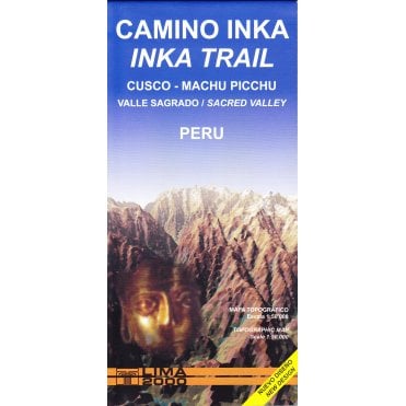 Inca Trail - Machu Picchu Topographic Map