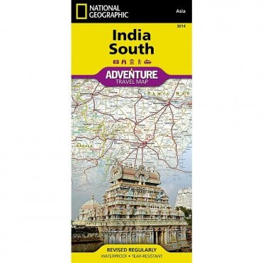 India South Adventure Map - Nat Geo 3014