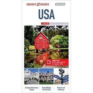 Insight Travel Map: USA & Canada South