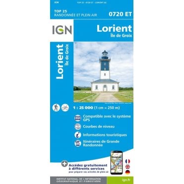 0720ET - Lorient / Ile de Groix map