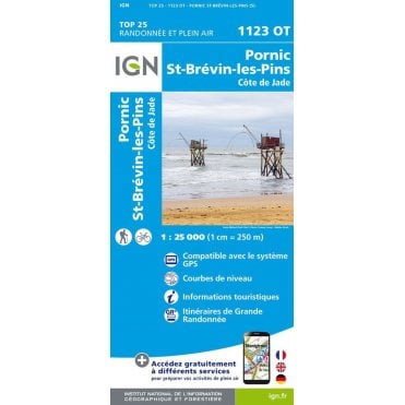 1123OT - St-Nazaire / Pornic / Côte de Jade map