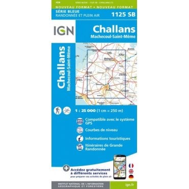 1125SB - Challans / Machecoul-Saint-Même map