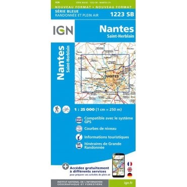 1223SB - Nantes / St-Herblain map
