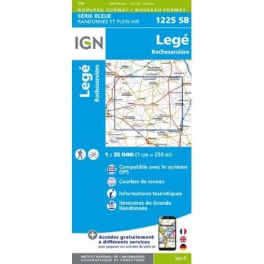 1225SB - Legé / Rocheservière map