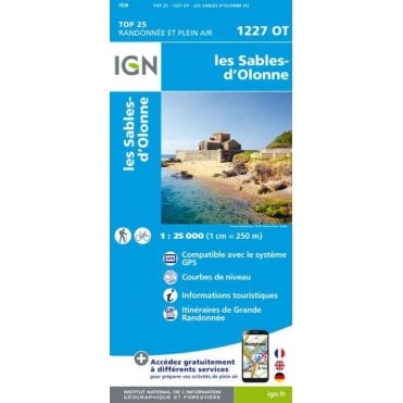 1227OT - Les Sables-d'Olonne map