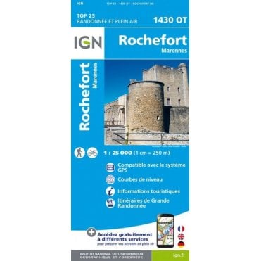 1430OT - Rochefort / Marennes map