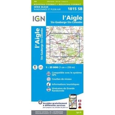 1815SB - L'Aigle / Ste-Gauburge / Ste Colombe map