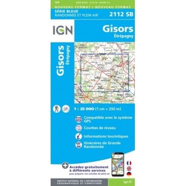 2112SB - Gisors / Etrépagny map