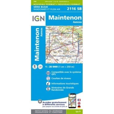 2116SB - Maintenon / Auneau map