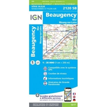 2120E - Beaugency map