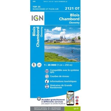 2121OT - Blois / Chambord / Cheverny map