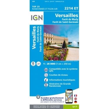 2214ET - Versailles / Forêts de Marly et de St-Germain map