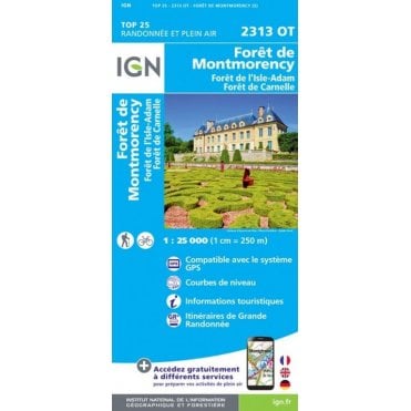 2313OT - Forêts de Montmorency  l'Isle-Adam et Carnelle map