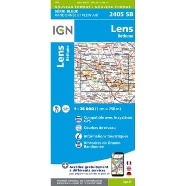 2405SB - Lens / Béthune map