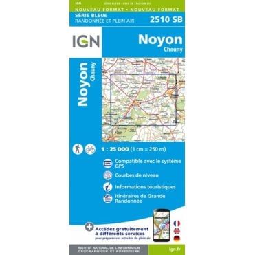 2510SB - Noyon / Chauny map