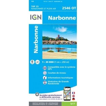 2546OT - Narbonne map