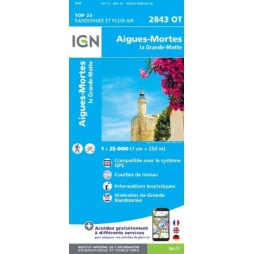 2843OT - Aigues-Mortes / La Grande-Motte map