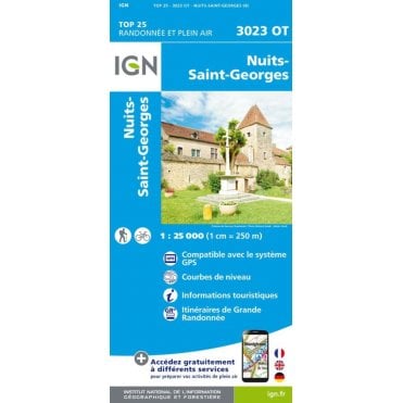 3023OT - Nuits-St-Georges map