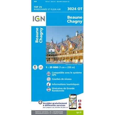 3024OT - Beaune / Chagny map