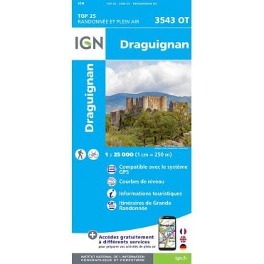 3543OT - Draguignan map