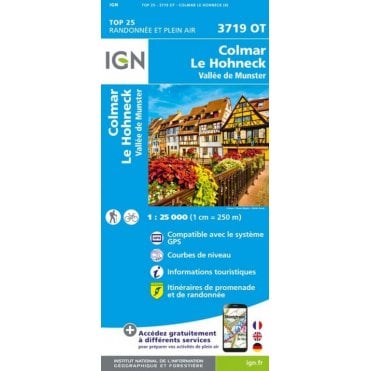 3719OT - Grand-Ballon / Munster map