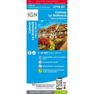 3719OTR - Grand-Ballon / Munster (Waterproof) map