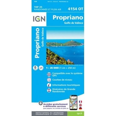 4154OT - Propriano / Golfe de Valinco map