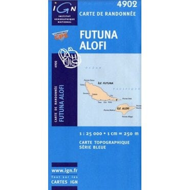 Fortuna (Island) - Alofi (Island) - IGN map 4902
