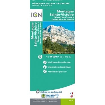 Montagne-Saint-Victoire - IGN map 82017