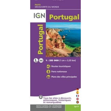 Portugal - IGN Road and tourist map 86126