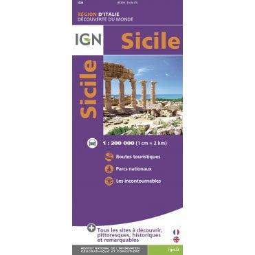 Sicily Regional - IGN Road and tourist map 86204