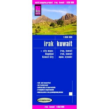 Iraq, Kuwait Map - Reise Know-How