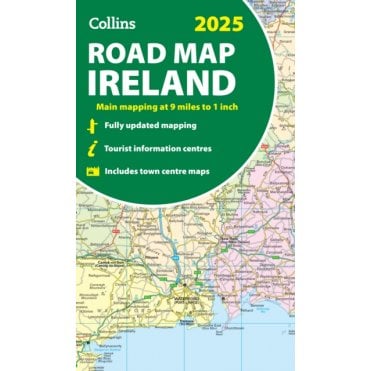 Ireland: Collins Road Map