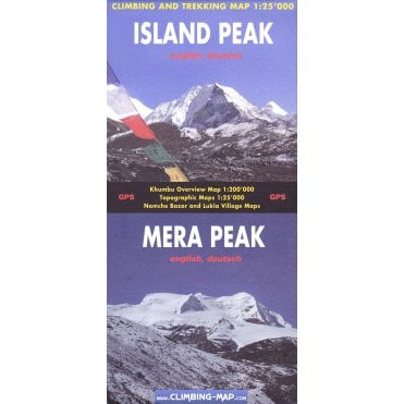 Island Peak/Mera Peak Climbing and Trekking Map