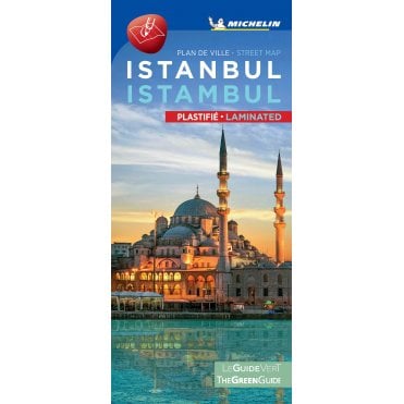 Istanbul - Michelin Laminated City Street Map 9501