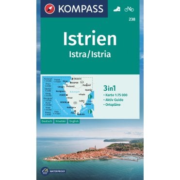 Istria | Kompass hiking map 238