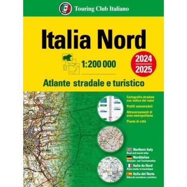 Italia Nord (Italy North) Road Atlas