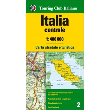 Italy Central Regional Map