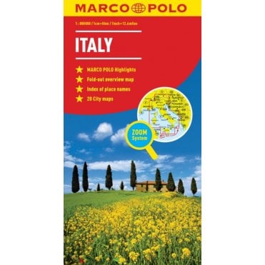 Italy Marco Polo Map