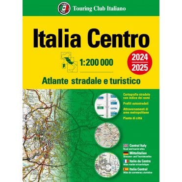 Italy Road Atlas: Central 
