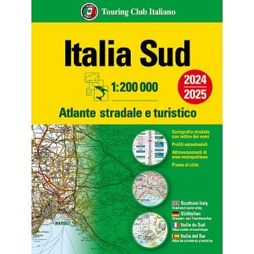 Italy Road Atlas: Southern 2024/2025