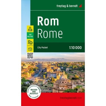 Italy: Rome City Pocket Map