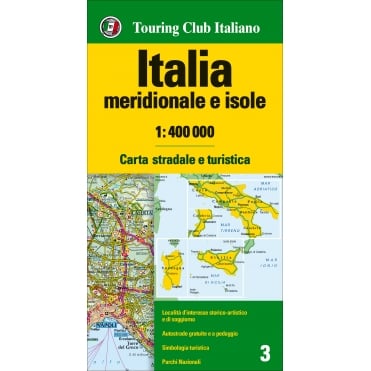 Italy South And Islands Regional Map