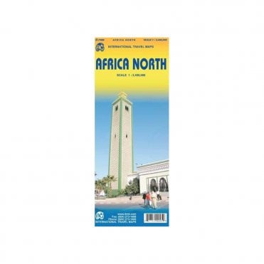 Africa North Travel Map
