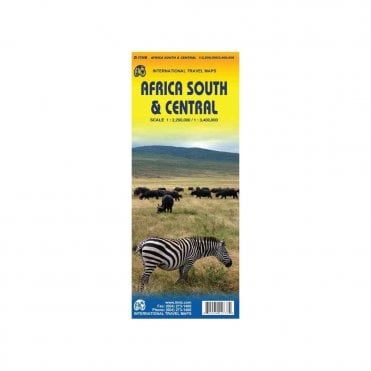 Africa South & Central Travel Map
