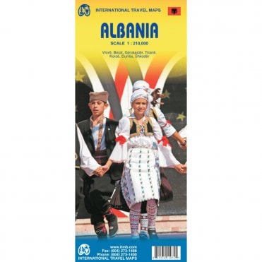 Albania Travel Map