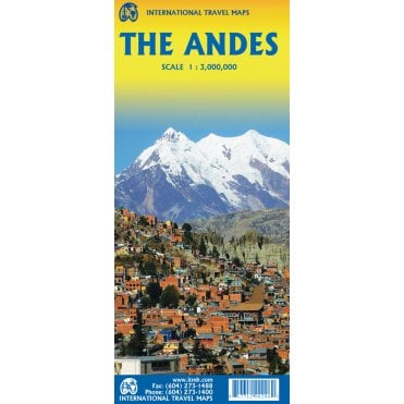 Andes Travel Reference Map